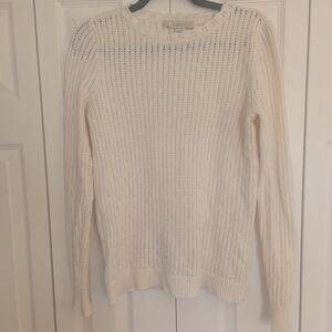 Cream Knit Sweater.